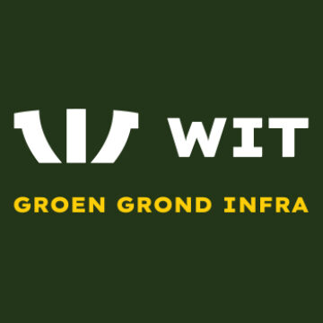 Wit Groen Grond Infra logo