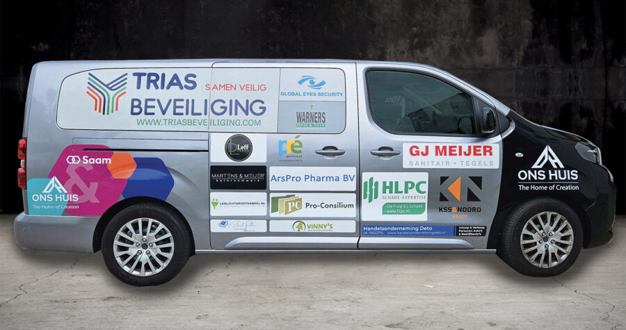 Achtergrond auto rechts