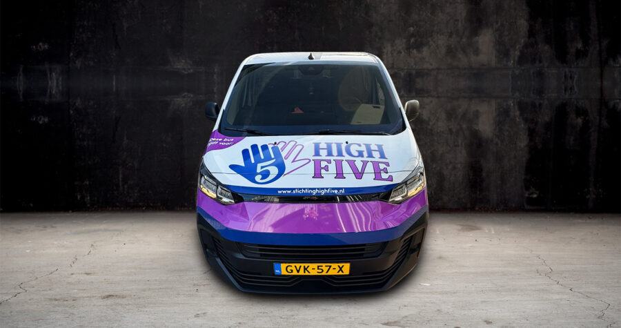 High five algemene achtergrond auto voor