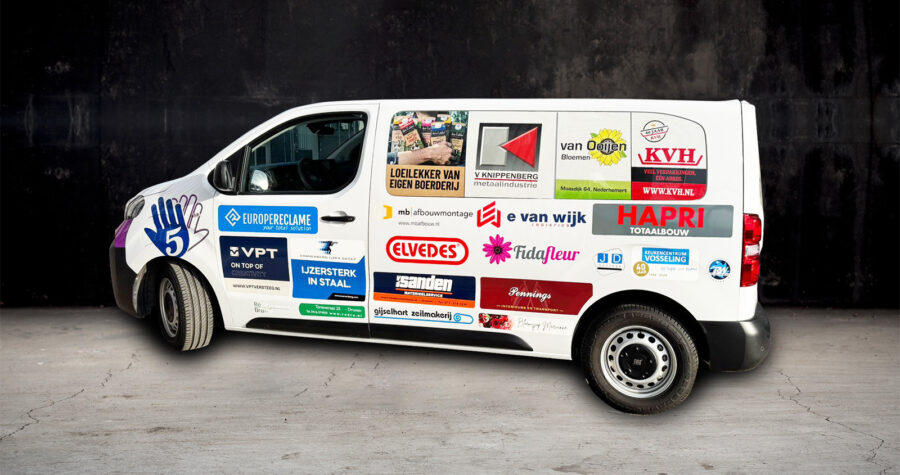 High five algemene achtergrond auto links