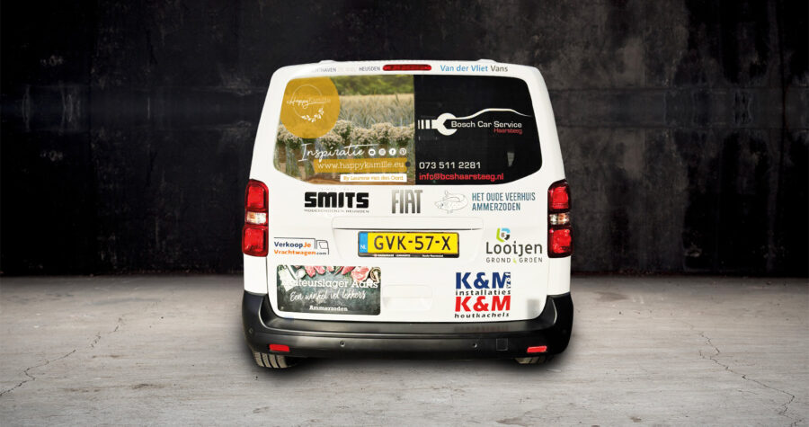High five algemene achtergrond auto achter