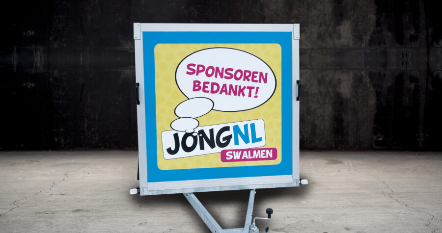 Voorkant aanhangwagen JN Swalmen
