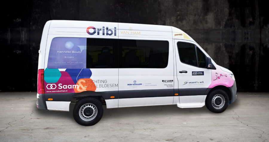 Bijrijderskant auto Appelbloesem