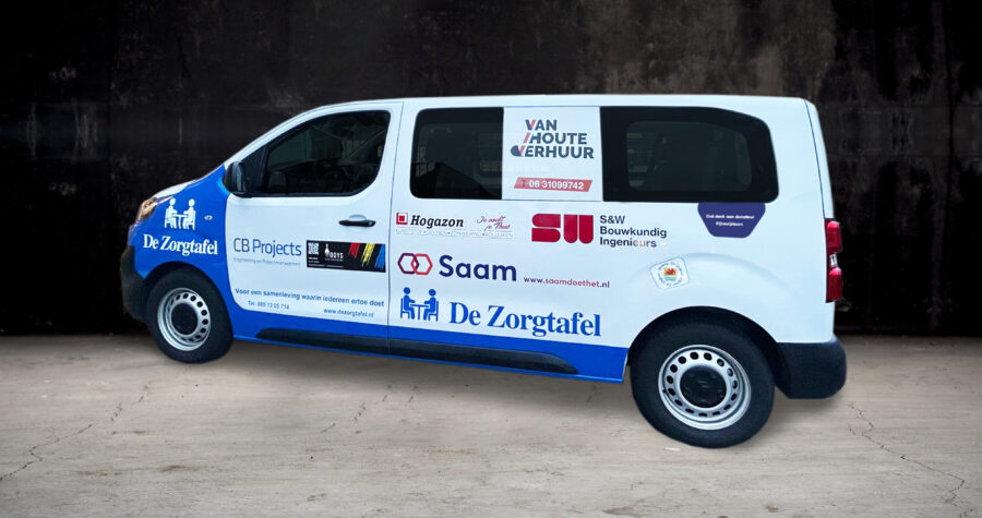 Bestuurderskant auto De Zorgtafel